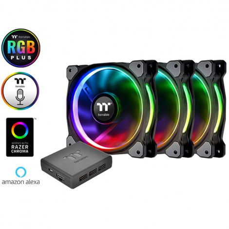 Fan Thermaltake Riing Plus 12 RGB (3 Fan)